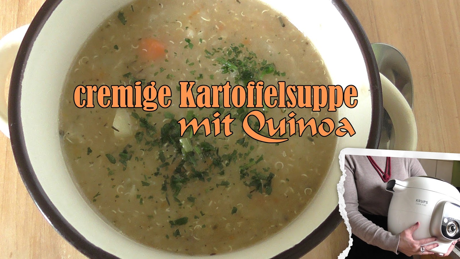 Janas Steinzeit: (Video) Kartoffel-Creme-Suppe KRUPS cook 4 me Janas Steinzeit: (Video) Kartoffel-Creme-Suppe KRUPS cook 4 me