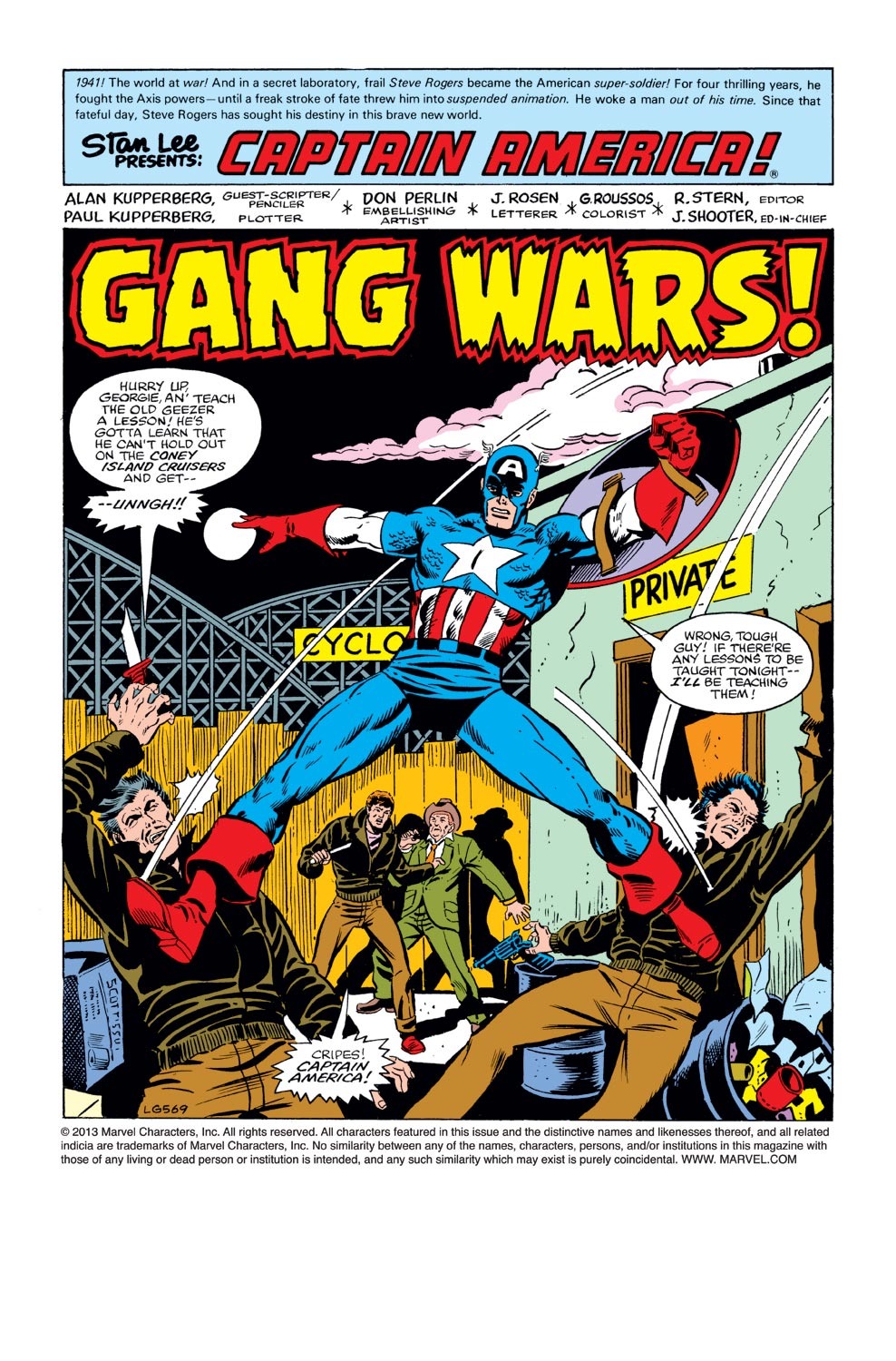 Read online Captain America (1968) comic -  Issue #240 - 2