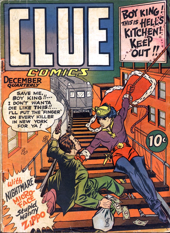 Read online Clue Comics comic -  Issue #6 - 1
