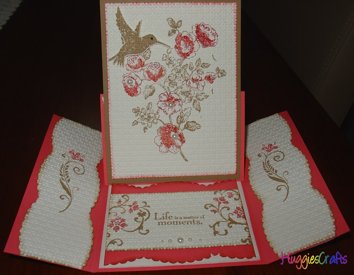 HuggiesCrafts Easel Gatefold Card