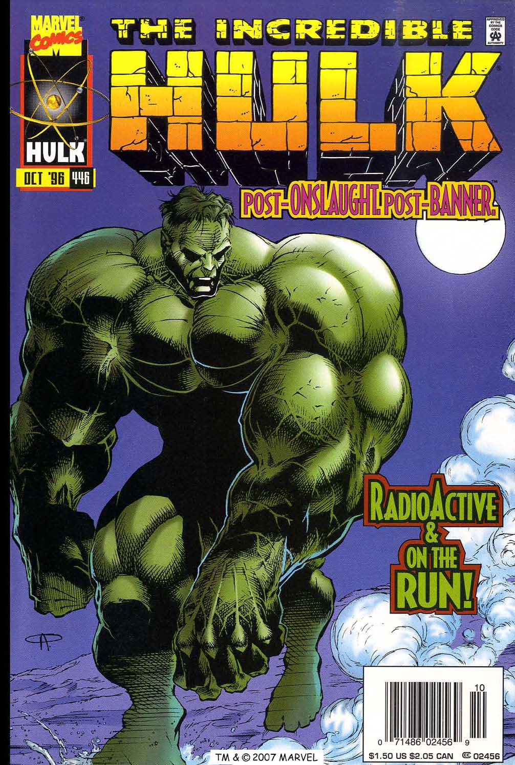 Read online The Incredible Hulk (1968) comic -  Issue #446 - 1