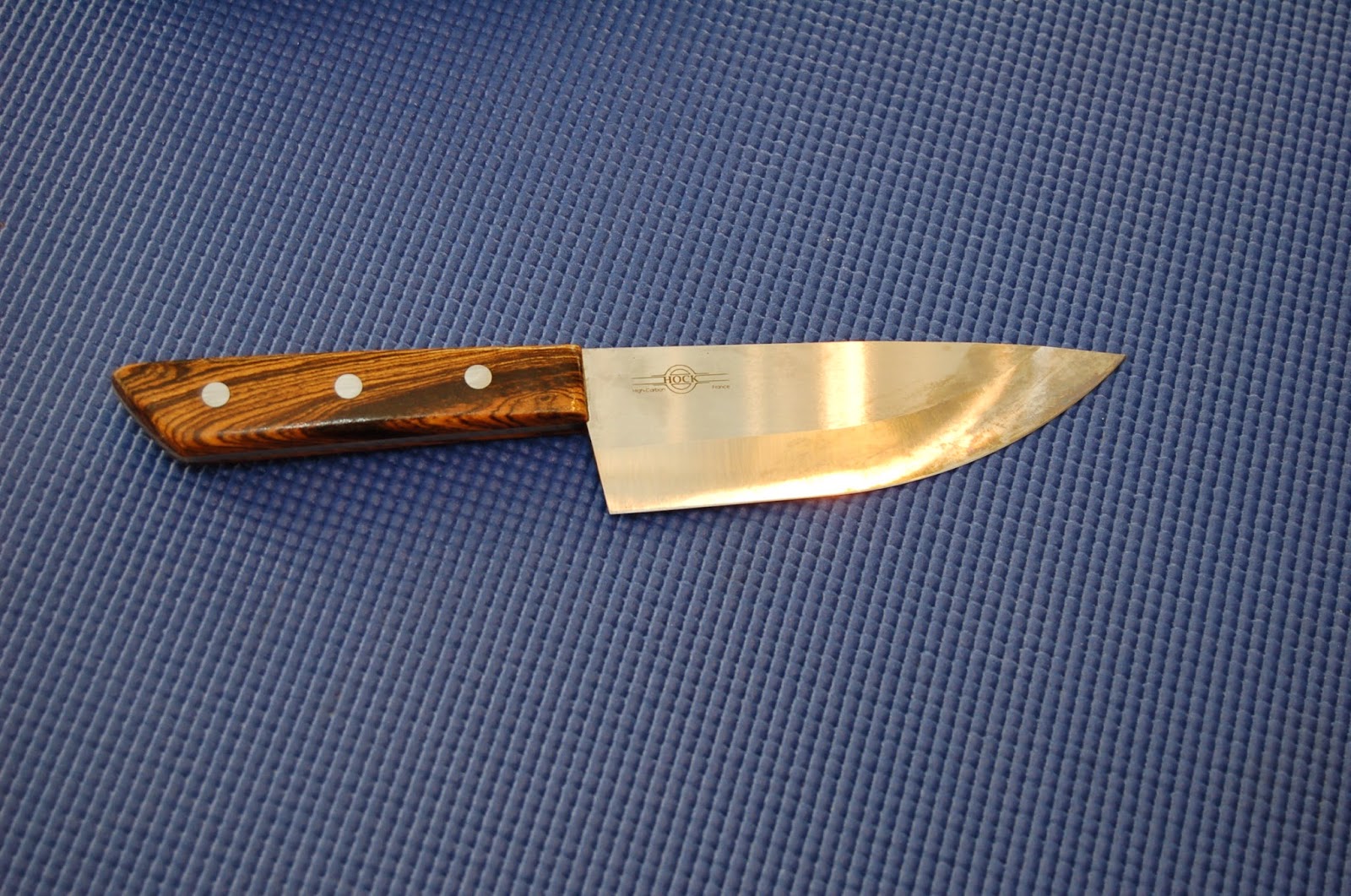 Woodworks Made Easy Chef's Knife and Paring Knife (5inch 01 High Carbon Steel) from Hock