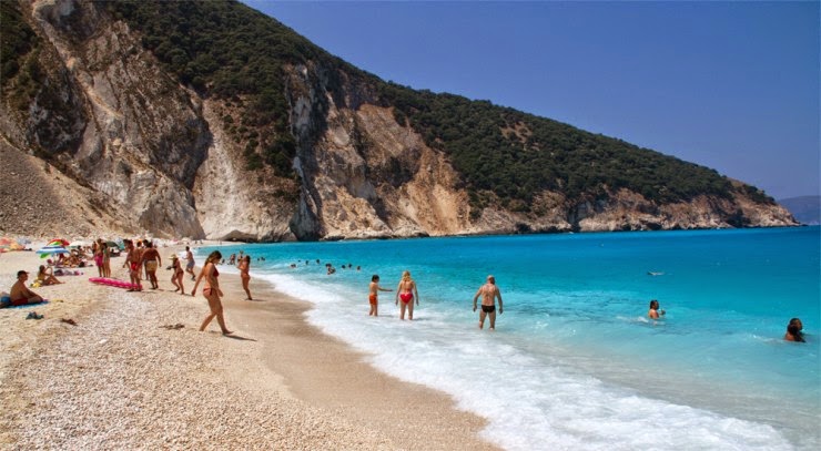 Myrtos – the Most Picturesque Beach in (Hellas) Greece