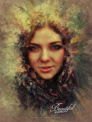 photoshop abstract poster