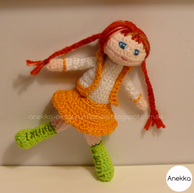 muñeca de crochet