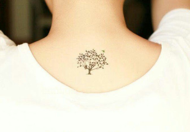 Tatuagens de árvores para as meninas