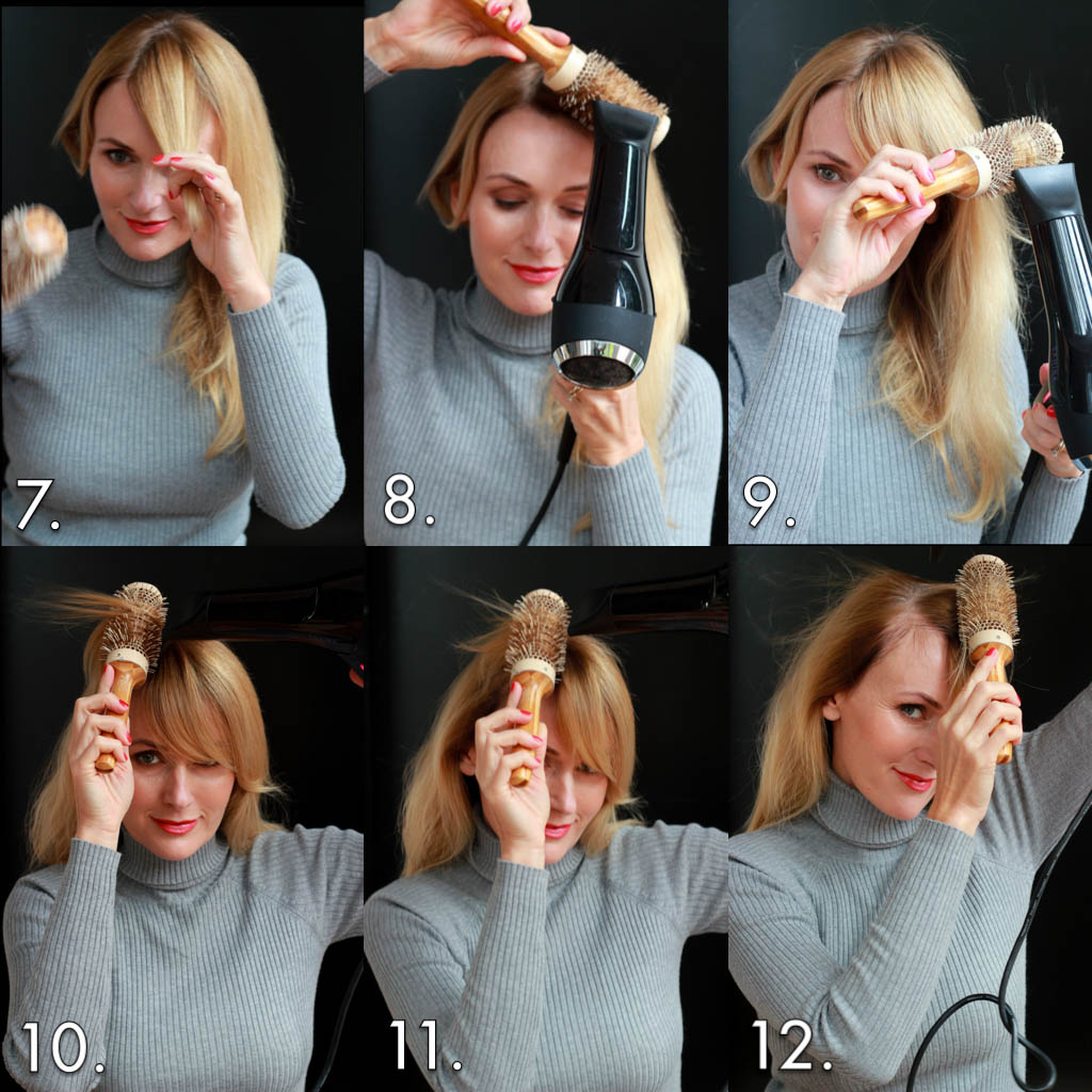 How To Blow Out Side Swept Bangs Wie Fohne Ich Einen Schragen Pony Nowshine