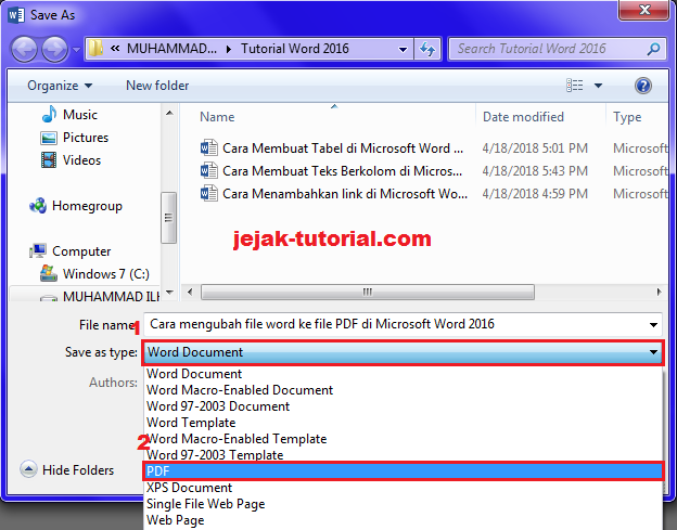 Panduan Lengkap: Mengubah File Word 2016 ke PDF dengan Berbagai Metode Optimal Panduan Lengkap: Mengubah File Word 2016 ke PDF dengan Berbagai Metode Optimal