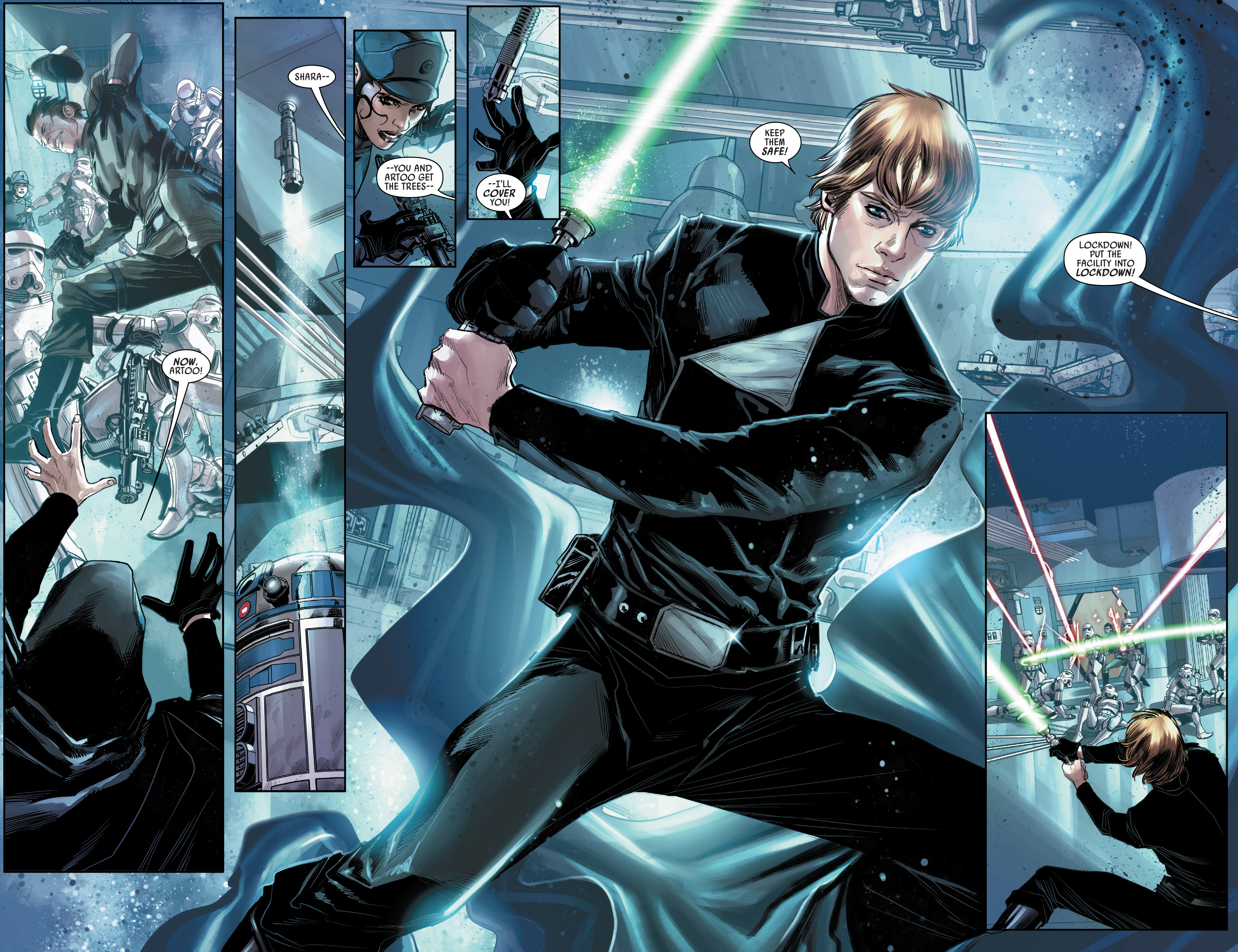 Read online Journey to Star Wars: The Force Awakens - Shattered Empire comic -  Issue #4 - 13