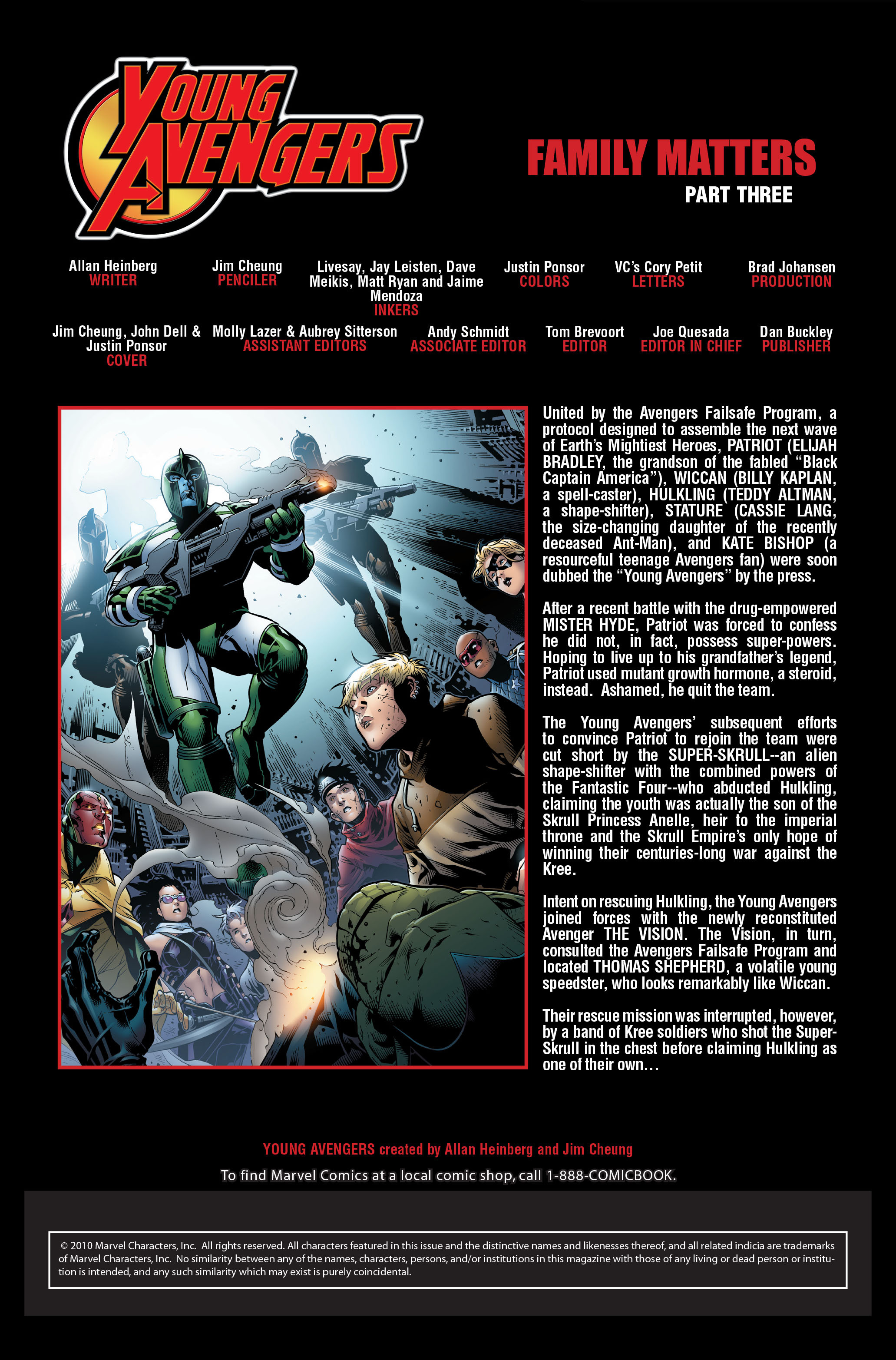 Young Avengers (2005) issue 11 - Page 2