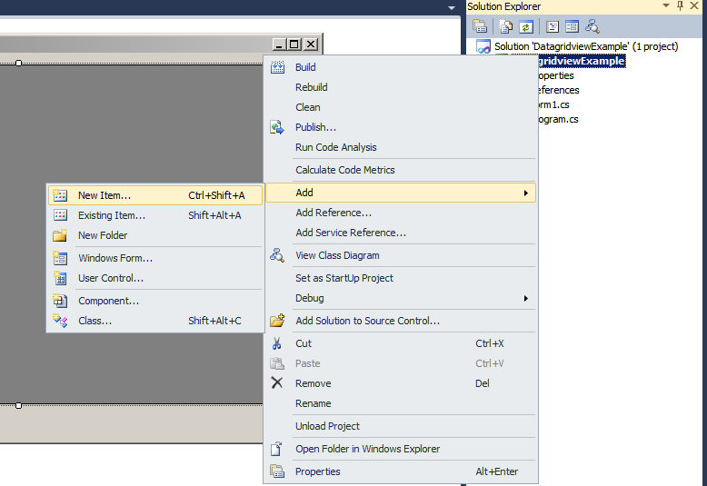display data in datagridview c SharePoint