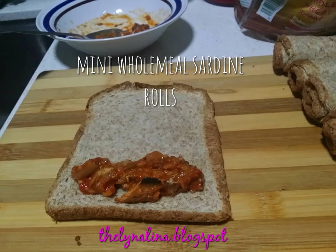 Mini Wholemeal Sardine Rolls LYN'S HOMELICIOUS