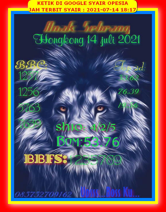 Syair Hk Malam Ini Rabu 14 Juli 2021 Opesia Official Syair Hk Malam Ini Rabu 14 Juli 2021 Opesia Official