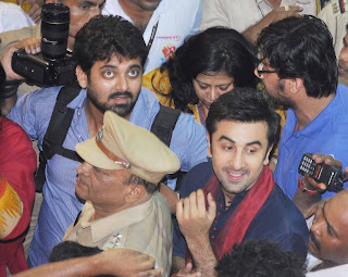 Ranbir Kapoor visits Lalbaugcha Raja, Mumbai