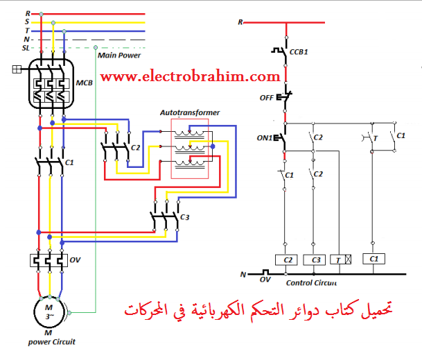 دوائر التحكم الكهربائية في المحركات Pdf الجزء التاني