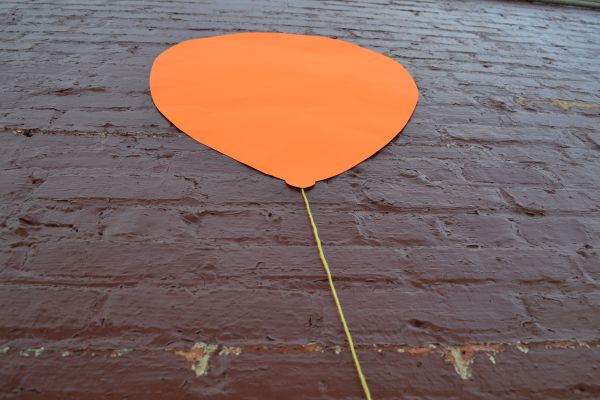 One Orange Balloon