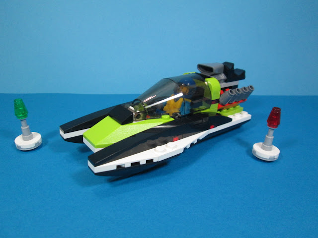 Set LEGO® City Great vehicles 60114 Race Boat (Barco de corrida)