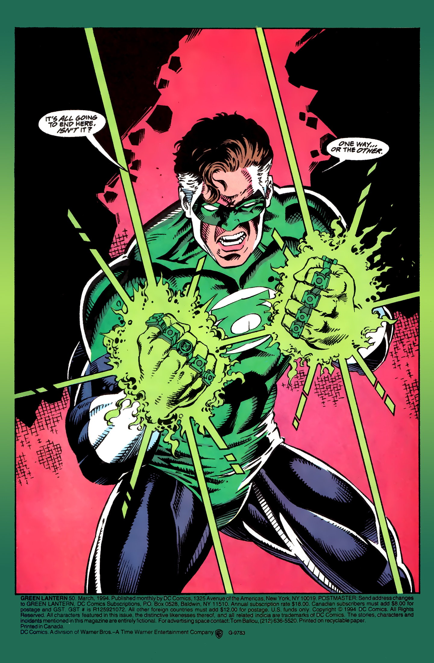 Read online Green Lantern (1990) comic -  Issue #50 - 2