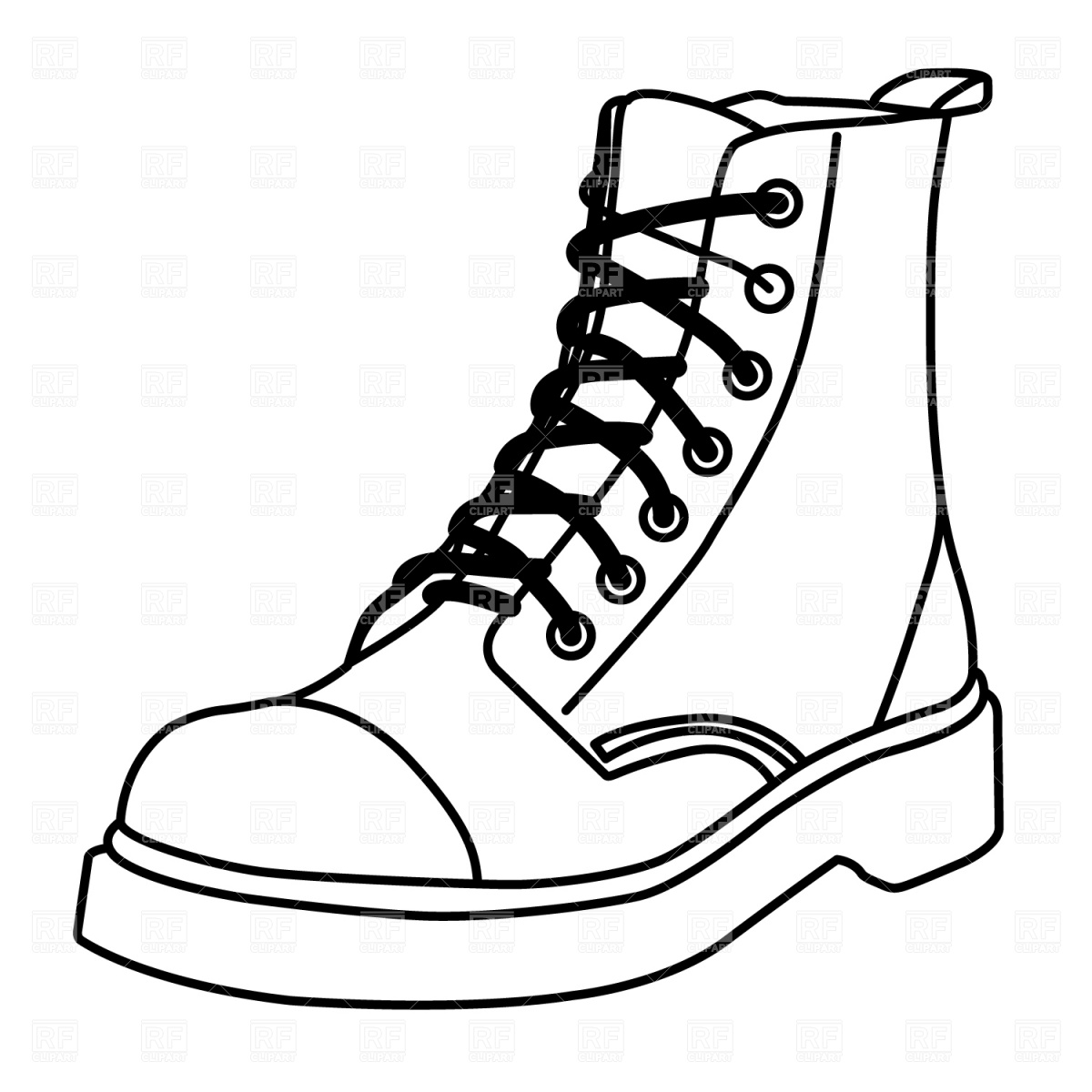 pair of cowboy boots coloring pages - photo #23