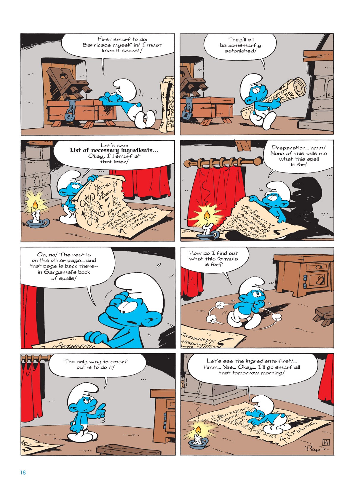 Read online The Smurfs comic -  Issue #8 - 18