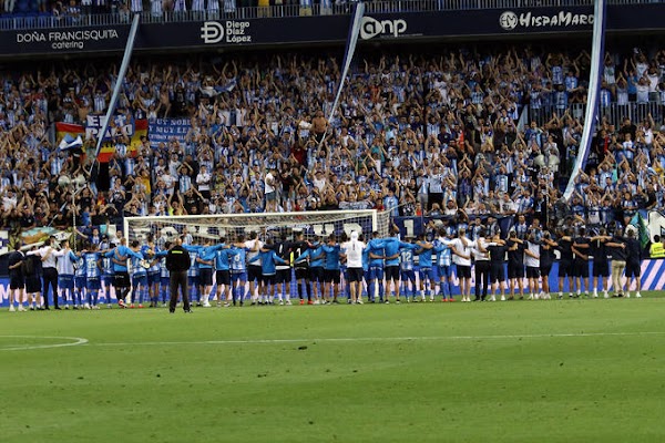 Málaga, Fondo Sur 1904 protestará el viernes a las 20:00 horas en la recta de tribuna