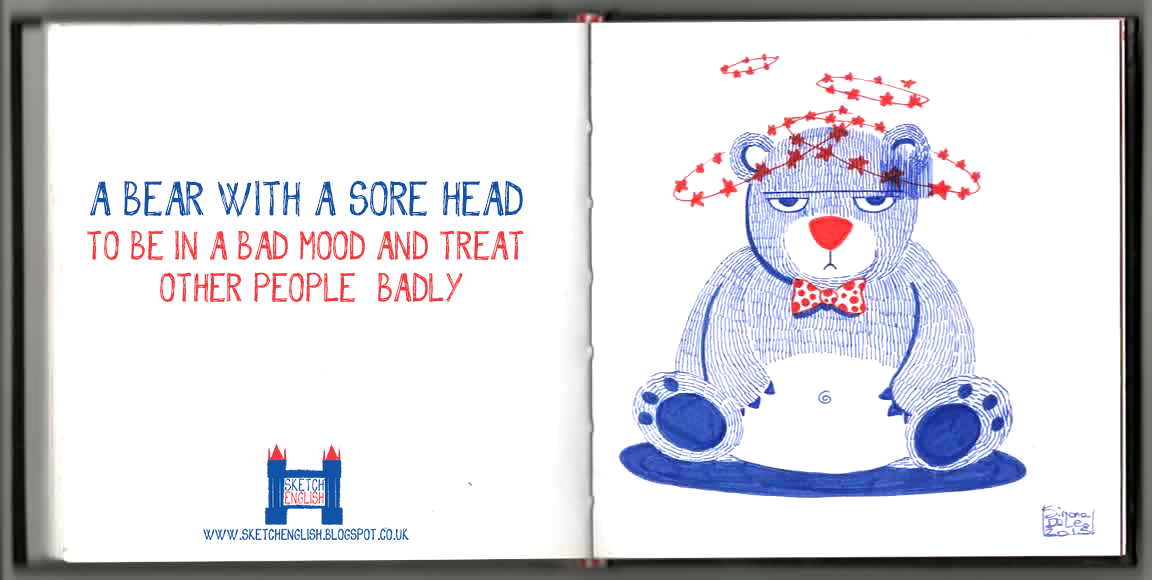 голова в облаках идиома. Like a bear with a sore head идиома. Head in the clouds идиома. Head идиомы. Have one’s head in the clouds идиома.