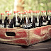 Papel de Parede Vintage Coca-Cola