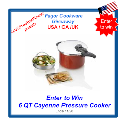 pressure usa cooker giveaway win canada enter open fab freebies fagor cayenne foodies