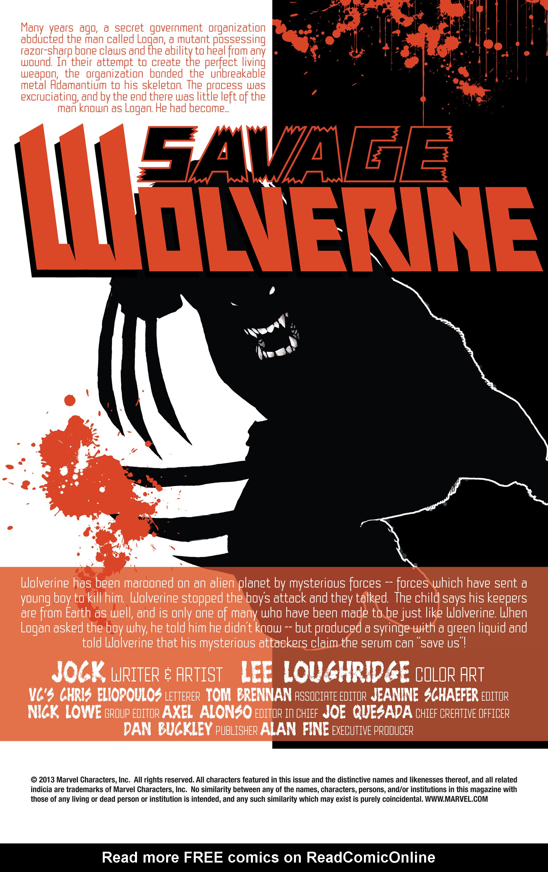Read online Savage Wolverine comic -  Issue #10 - 2