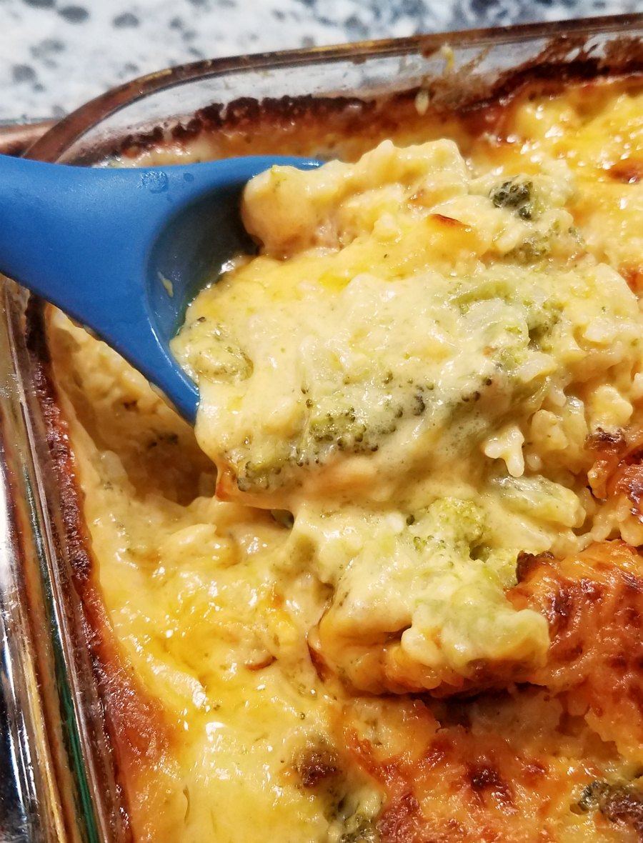 Cooking With Carlee Creamy Broccoli and Rice Casserole Made by MiMi