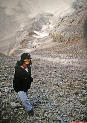 Subiendo por la Escupidera del Monte Perdido