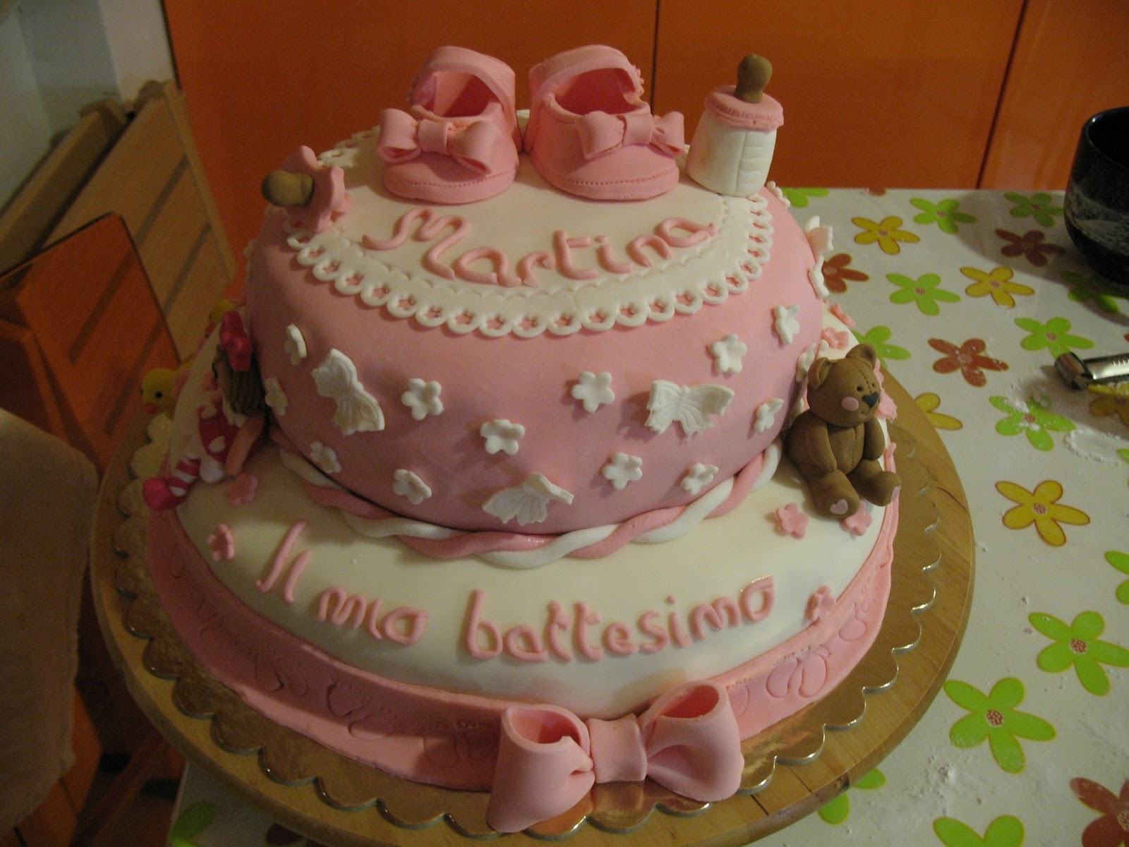 torte di battesimo per bimba