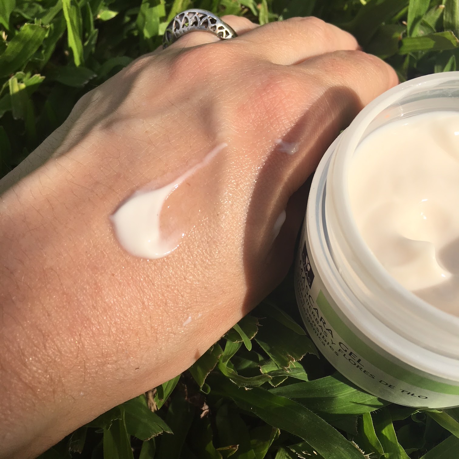 Máscara gel de hierbas y flores de tilo de OMS, alivio para todo tipo