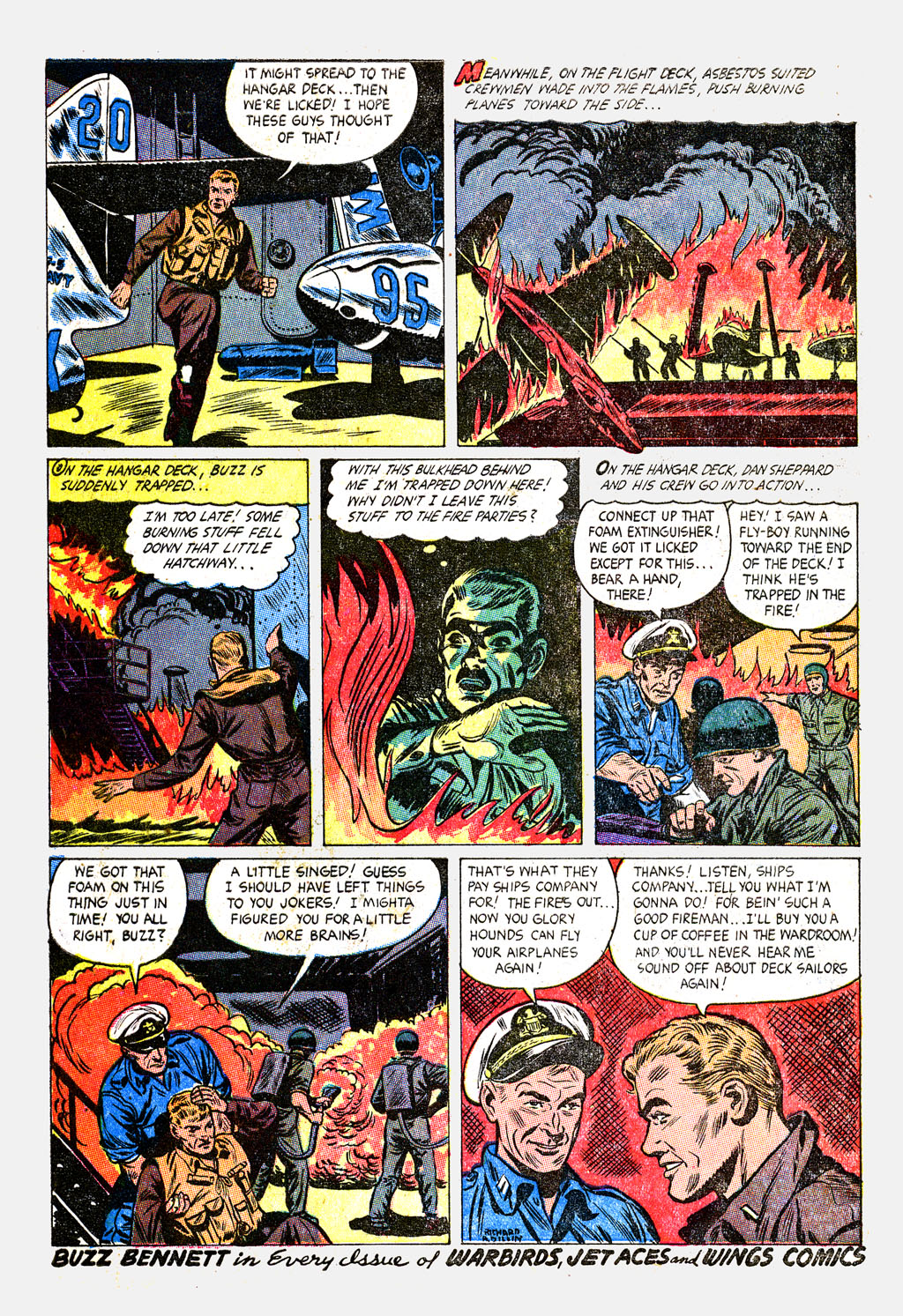 Read online War Birds (1952) comic -  Issue #3 - 28