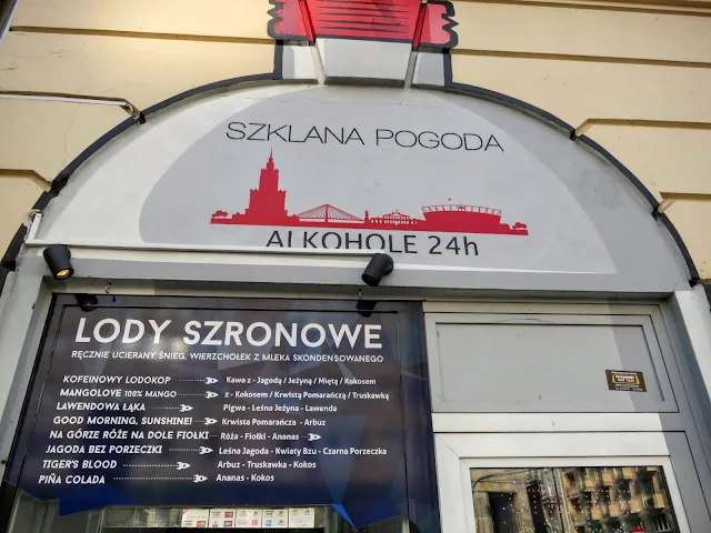 What to eat in Warsaw: Lody Szronowe! Handcrafted Summer Snow cones