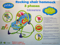 Baby Bouncer Pliko PK308 Rocking Chair Hammock 27kg