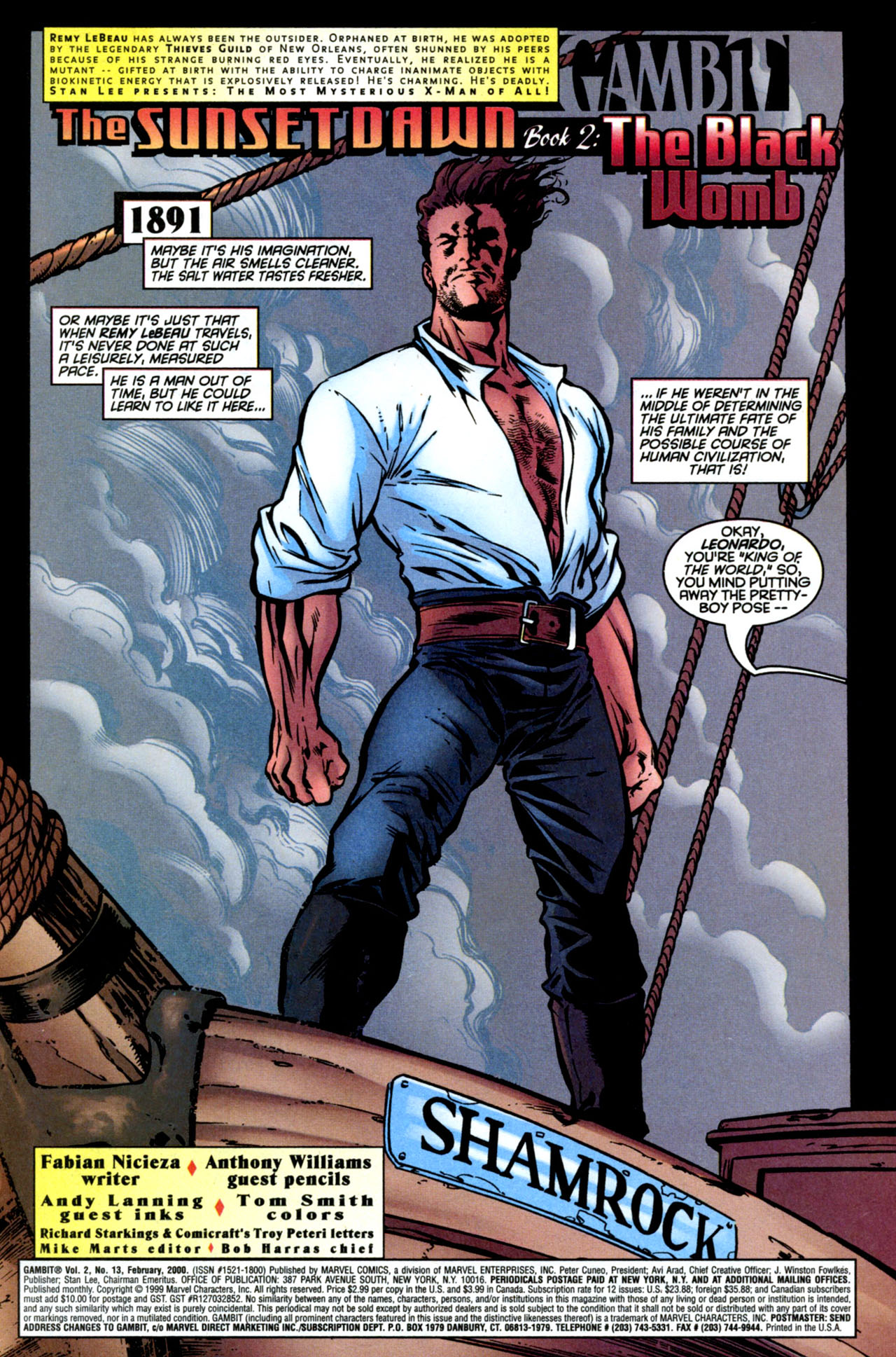 Read online Gambit (1999) comic -  Issue #13 - 2