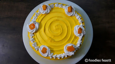 Mango Whole Wheat Cake – Eggless and Without Oven.