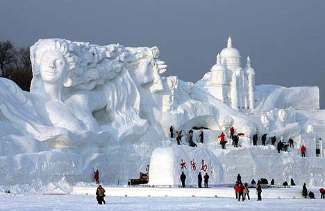 largest ice sculpture in China randommusings.filminspector.com