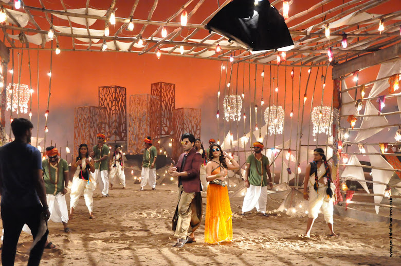 Surbhi in Okka Kshanam movie song