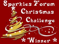I won at Sparkles Forum Christmas
