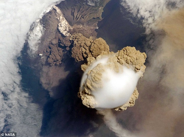 Volcano pics from space - they're out of this world | International