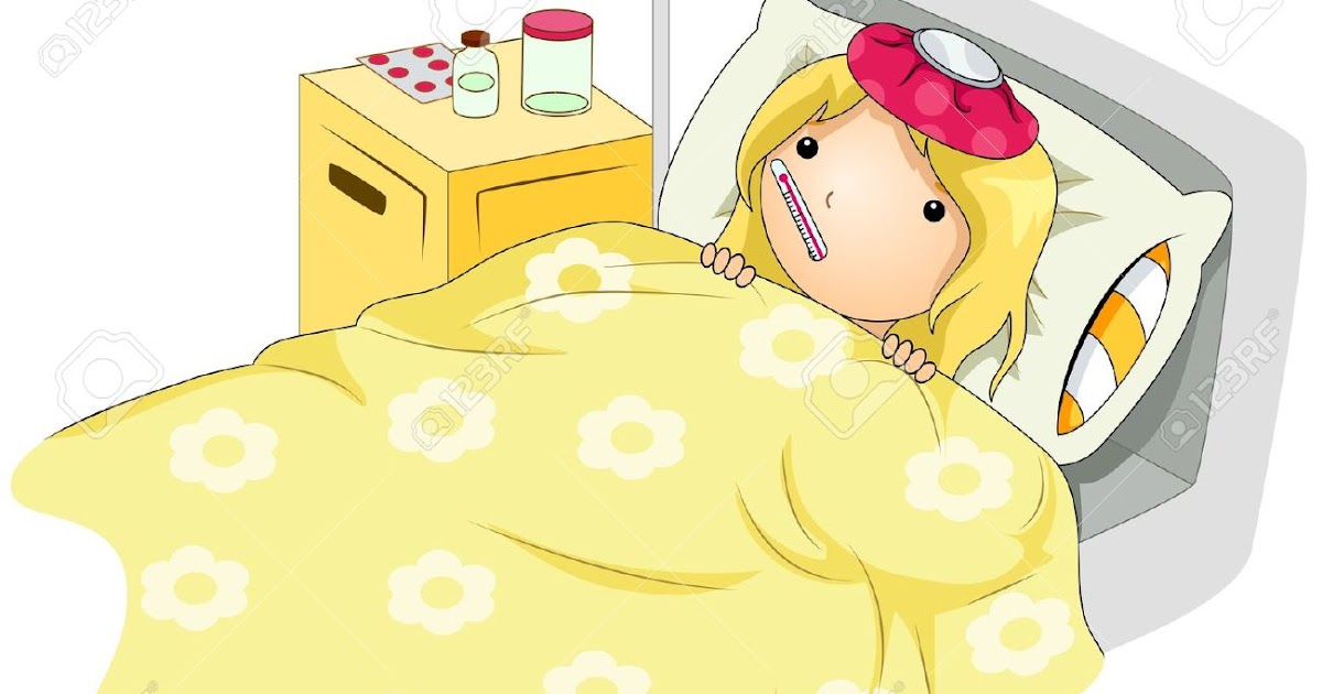 Картинки заболела с градусником