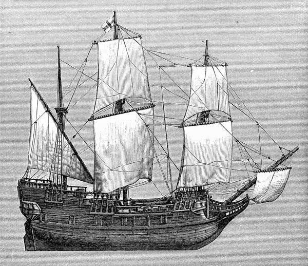 Mayflower Clip Art 050315» Vector Clip Art - Free Clip Art Images