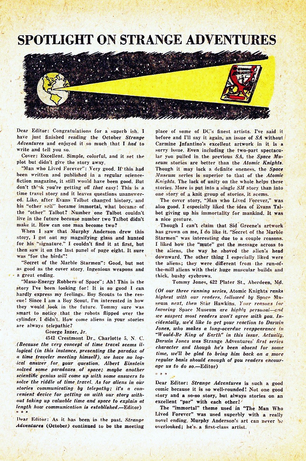 Read online Strange Adventures (1950) comic -  Issue #149 - 21