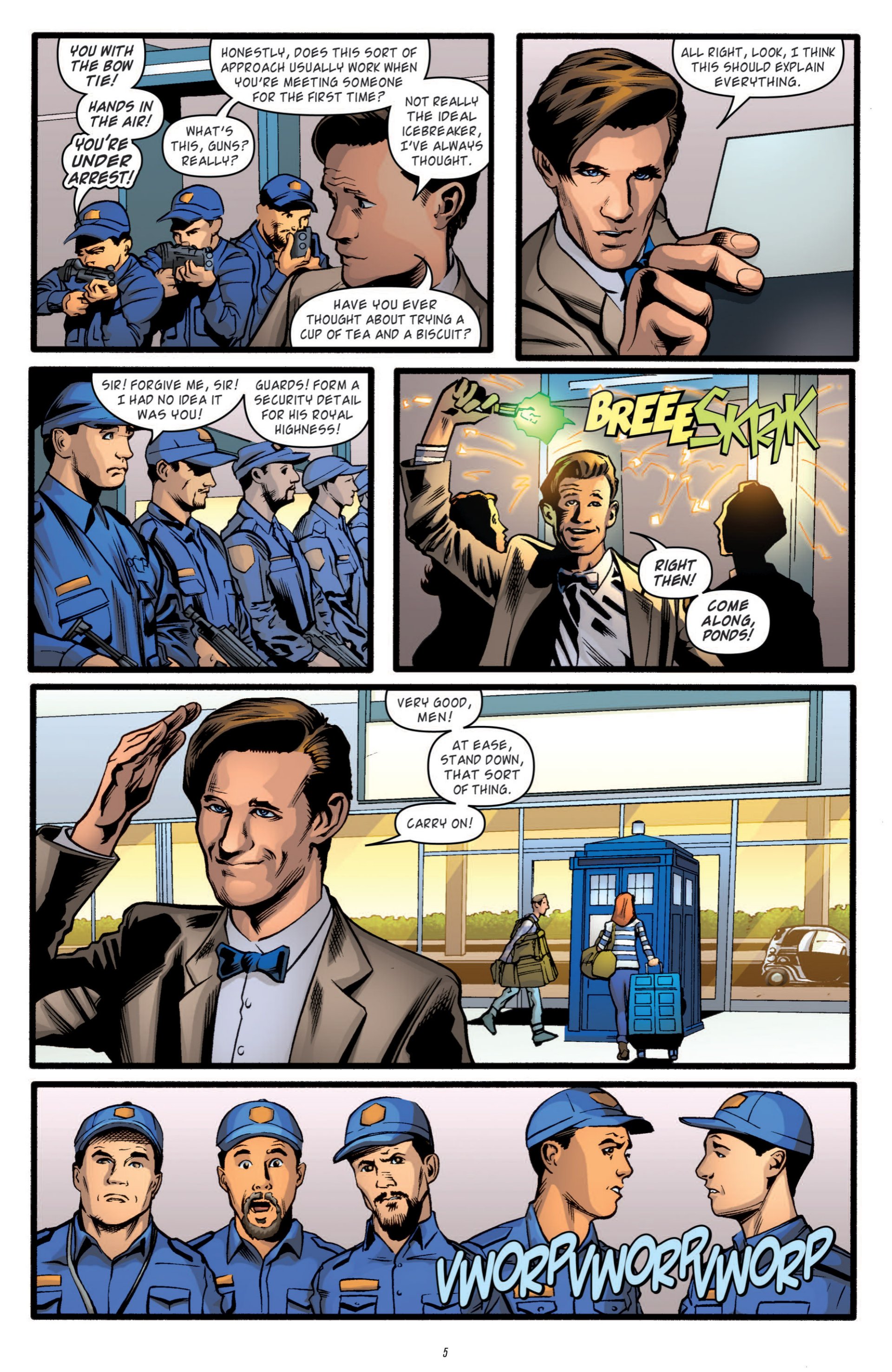 Read online Doctor Who (2012) comic -  Issue #5 - 7