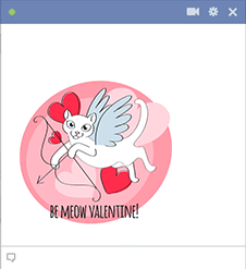 Be Meow Valentine Emoticon