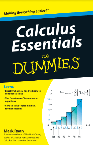 calculus for dummies calculus for dummies