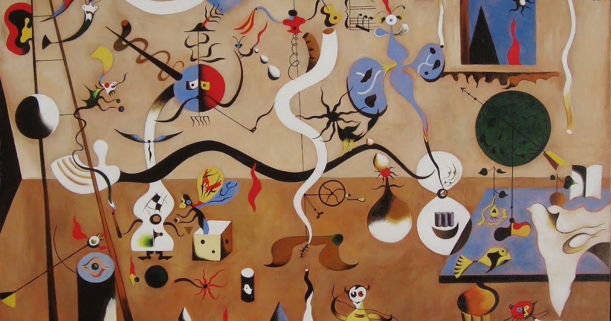 Joan Miró ~ Suas 5 Principais Pinturas ~ Pinturas Do Auwe