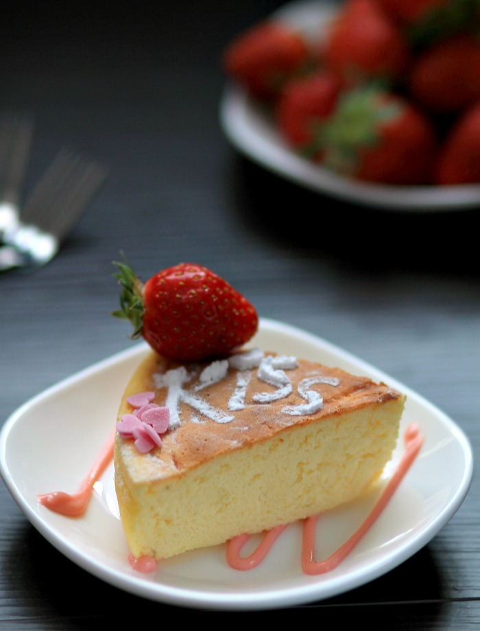 my bare cupboard Easy Japanese soufflé cheesecake